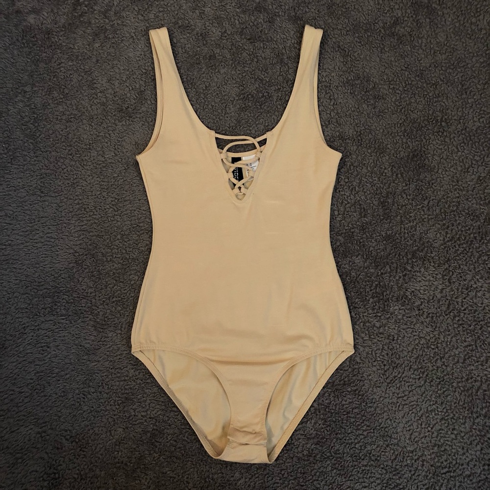 Tan Bodysuit